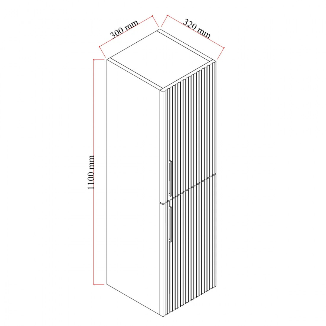 Colonne de Salle de bain - Liana
