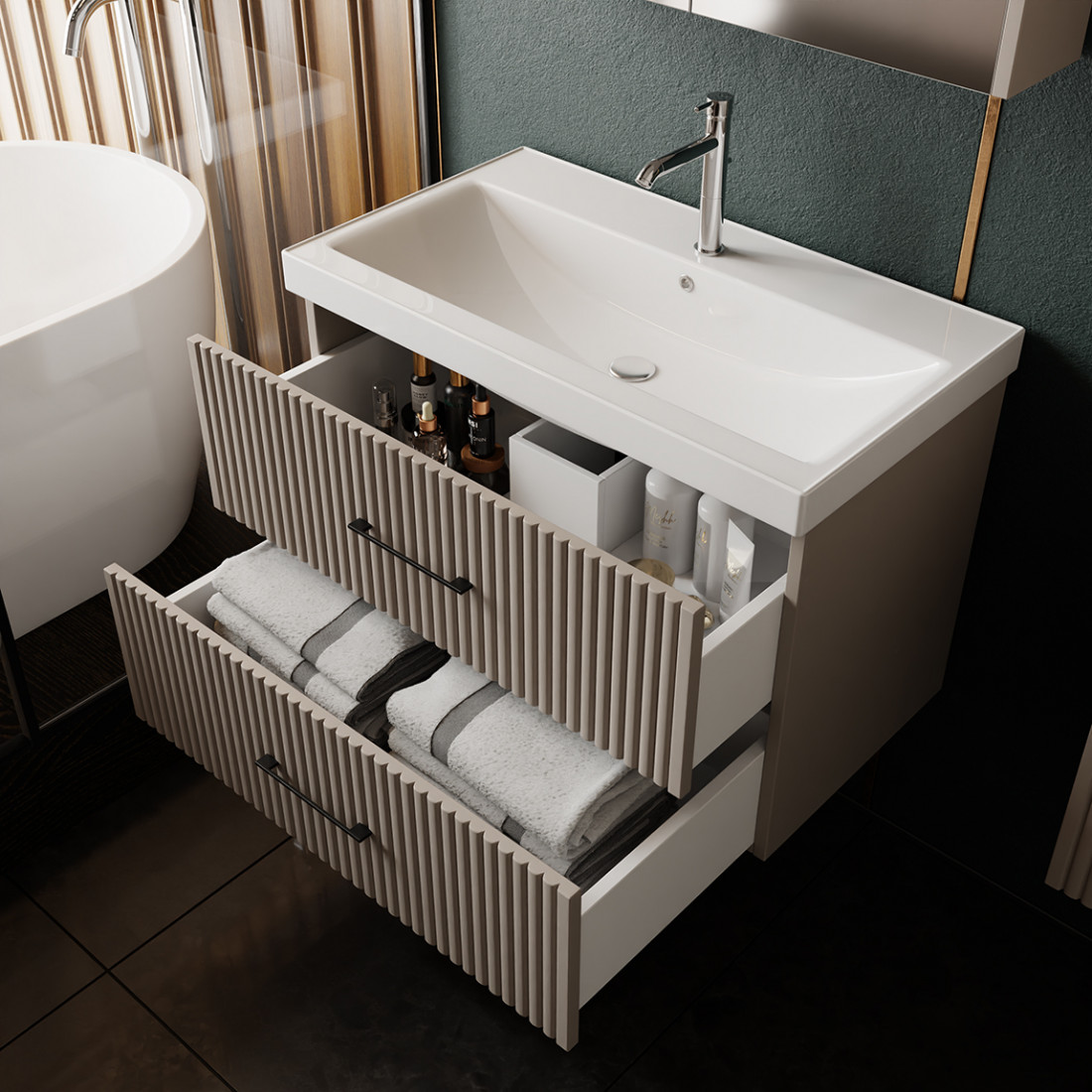 Meuble sous-vasque Liana 80 cm