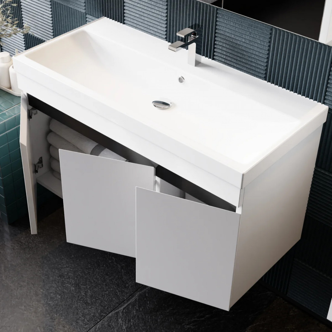 Meuble sous-vasque Venus 100 cm
