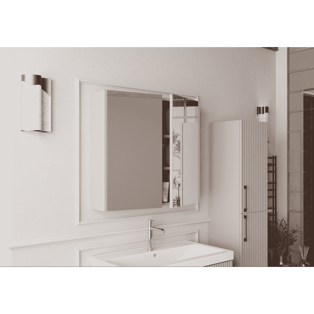 Armoire de toilette Liana 80 cm